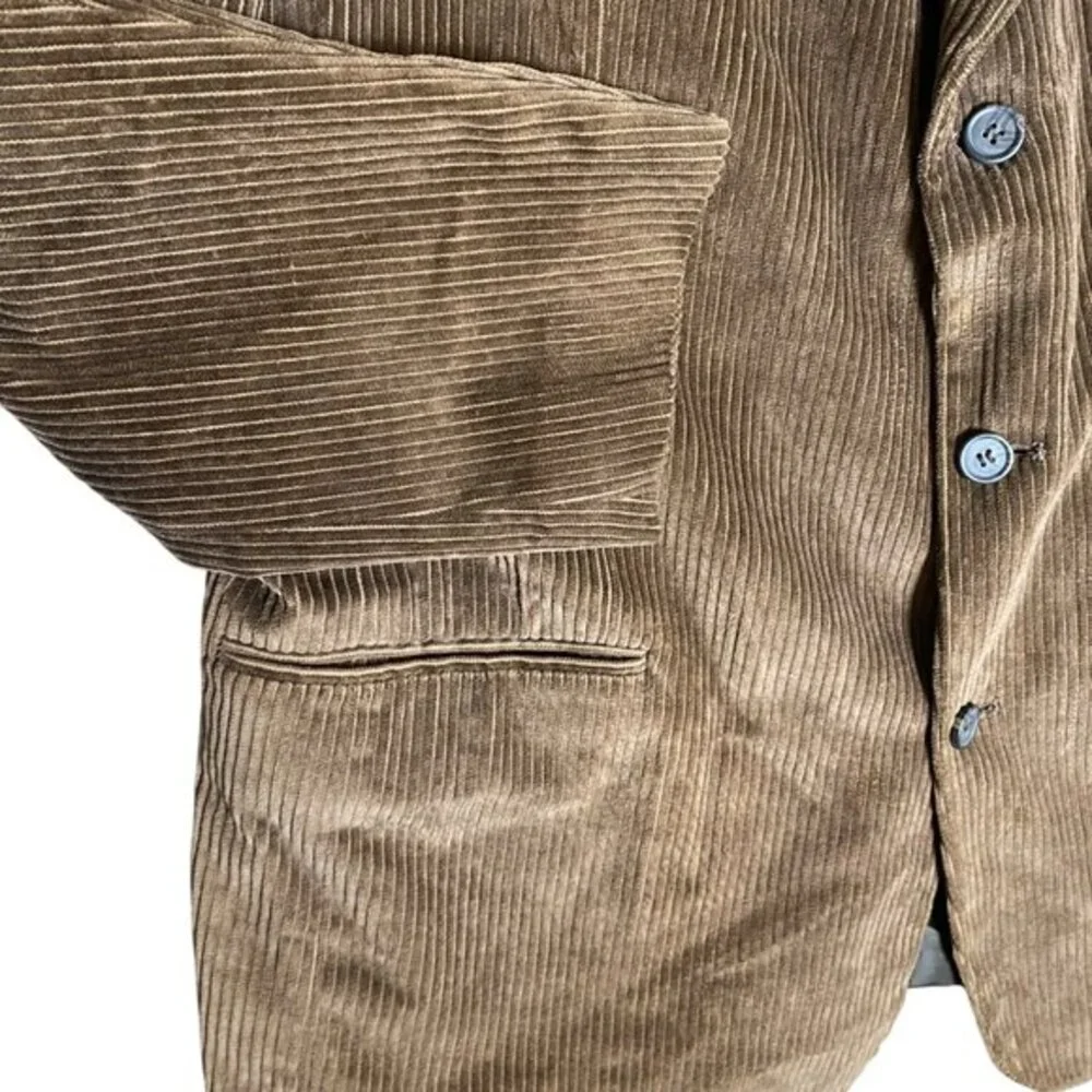 Hill & Archer Brown Corduroy Blazer Sport Jacket‎ Mens Size 42
